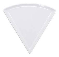 PLATO TRIANGULAR PARA PIZZA