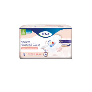 TOALLA TENA DISCRET NAT CARE X 8U