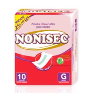 NONISEC ADULTO C/GEL GDE  8X10