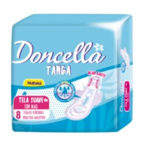 DONCELLA TOALLA TANGA X 8U