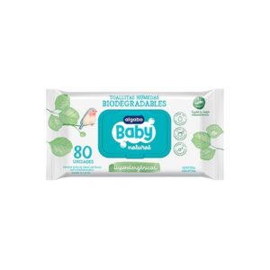 ALGABO BABY NATURAL WIPES X 80U