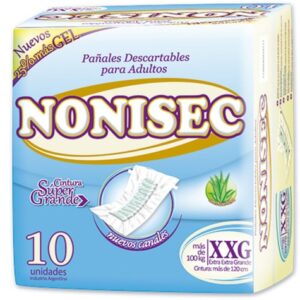 NONISEC ADULTO C/GEL XXG 8X10U