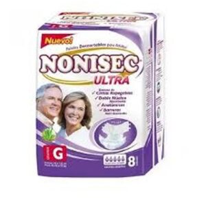 PAÑAL NONISEC ULTRA GRANDE X 8U