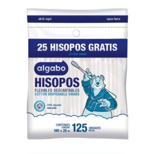 ALGABO HISOPO ZIPPER X 125U