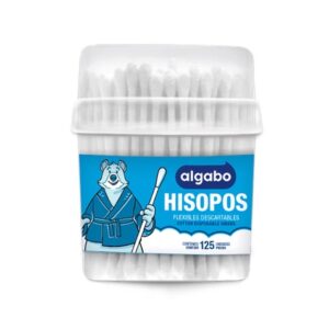 ALGABO HISOPOS X 125  TUBO  (36