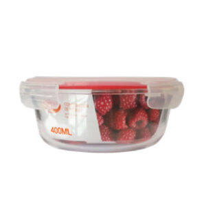 MAKE CONT.DE VIDRIO REDONDO 400 ML