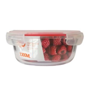 MAKE CONT.DE VIDRIO REDONDO 1300 ML