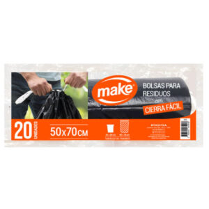 MAKE CIERRA FACIL 50X70 20U PLEGADA