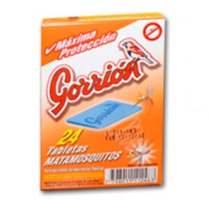 GORRION TABLETAS MATAMOSQ 10X24U