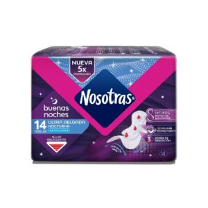 TOALLITA BUENAS NOCHES ULTRA DELGADAS X14U NOSOTRAS