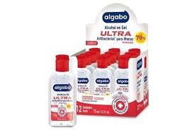 ALGABO ALCOHOL GEL X 75ML (CAJA EXHIB 12