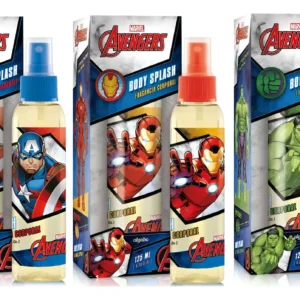 SUPERHEROES body splash 125ml c/estuche