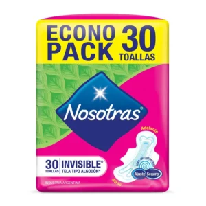 TOALLITA NOSOTRAS INVISIBLE X 30U (8X30U)