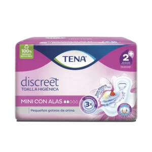 TOALLITA HIGIENICA TENA DISCRET MED ALOE 12X10