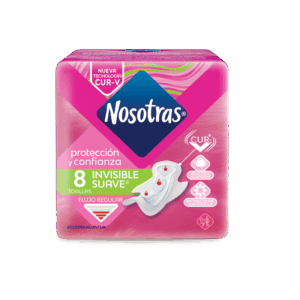 TOALLITAS NOSOTRAS INVISIBLE X 8U (30X8)